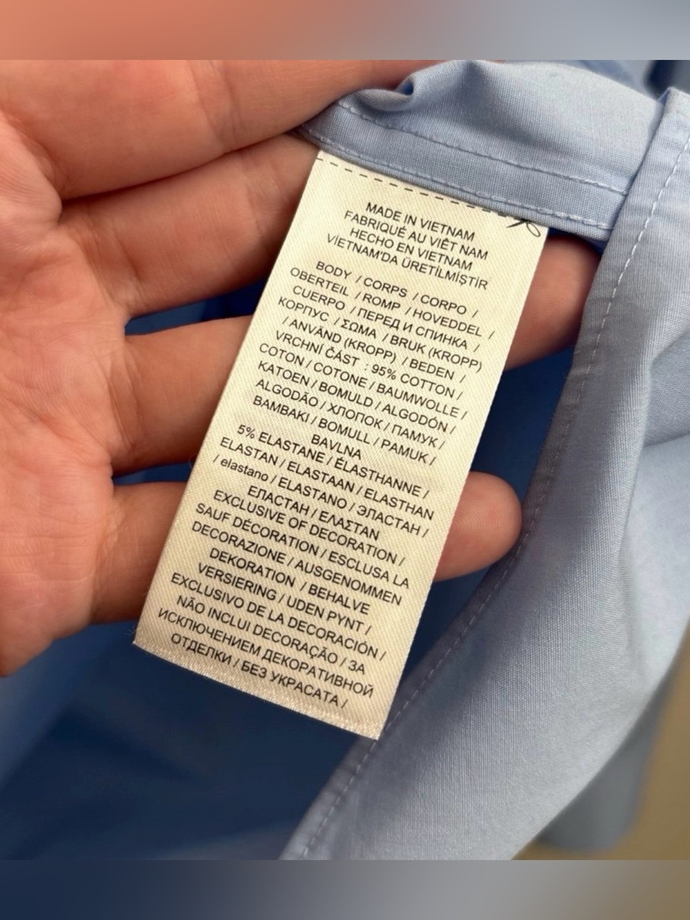 Lauren Ralph Lauren Light Blue Women's Button-Down Shirt XL NWT - Picture 10 of 14